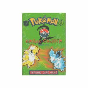 NWT Pokemon Base Set 2 Grass Chopper Theme Deck